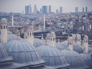 View of buildings in city