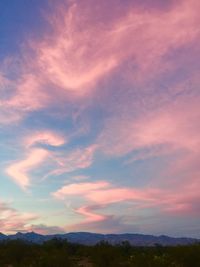 Low angle view of dramatic sky