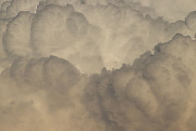 Low angle view of clouds in sky