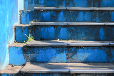 Close-up of weathered wall