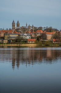 Lake søndersø and the old viborg cathedral