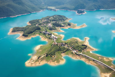 Rama lake in bosnia herzegovina taken in june 2022