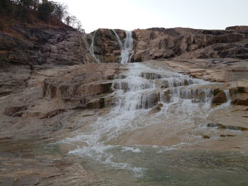 View of waterfall