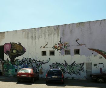 View of old building