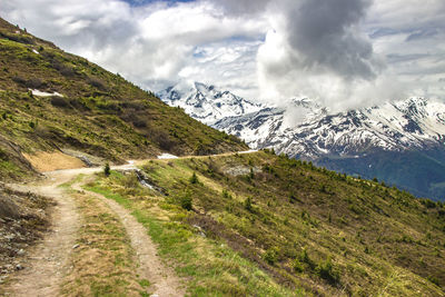 Mountain path, switzerland