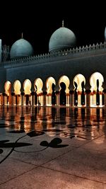 Low angle view of mosque