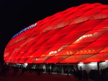 Crowd at night