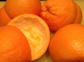 Close-up of oranges