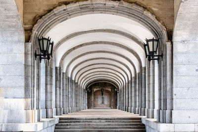 Corridor of building