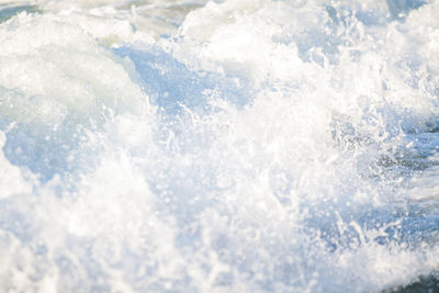 Full frame shot of frozen water