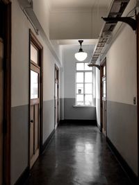 Corridor of building