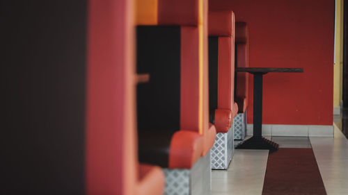 Entrance of building