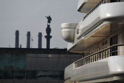 Low angle view of built structure