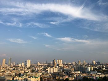 Cityscape against sky