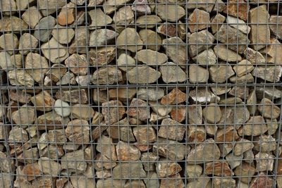 Full frame shot of logs