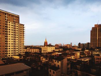 Cityscape against sky