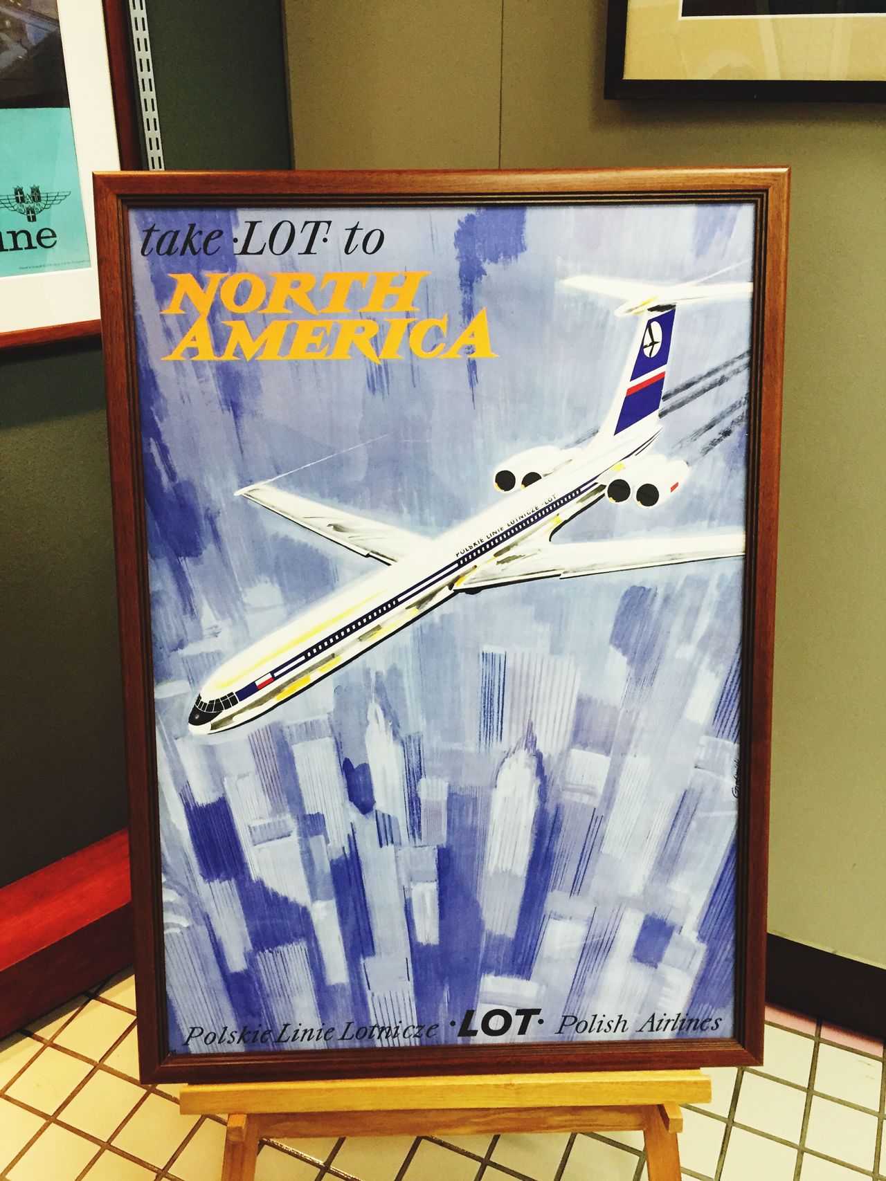 Airline poster