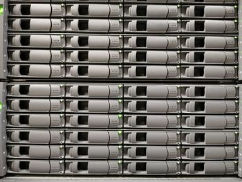 Full frame shot of rack
