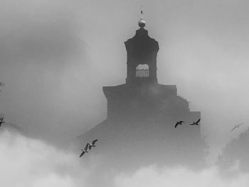 Low angle view of sky