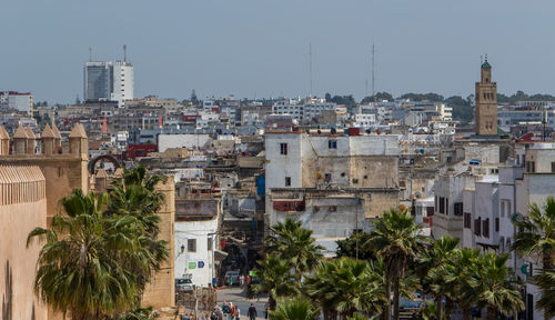 View of buildings in city