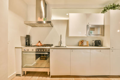 Interior of kitchen