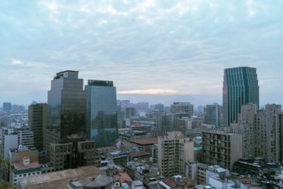 Cityscape against sky