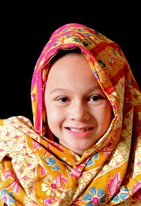 Portrait of a smiling girl