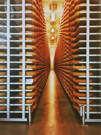 Interior of building