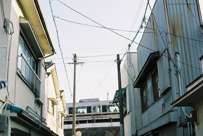 Low angle view of building against sky