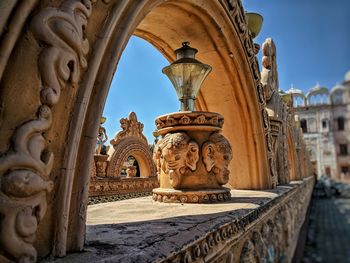 Statue of historical building