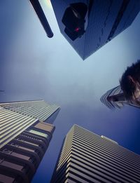 Low angle view of building against sky