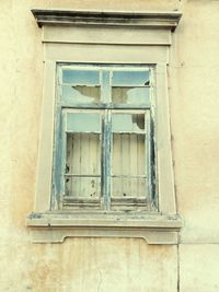 Close-up of window