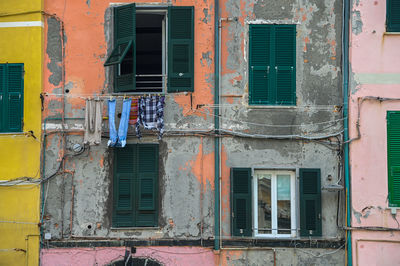 Exterior of old building