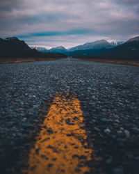 Road to pitt lake looks good in any weather and any time of the year 