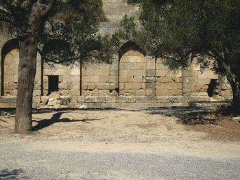 View of a cemetery