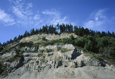 Scenic view of rocky mountains against sky