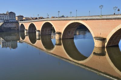 Bergerac, bridge on dordogne river