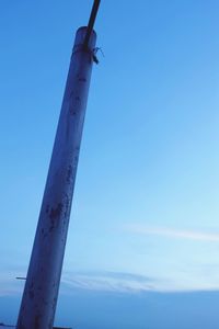 Low angle view of blue sky