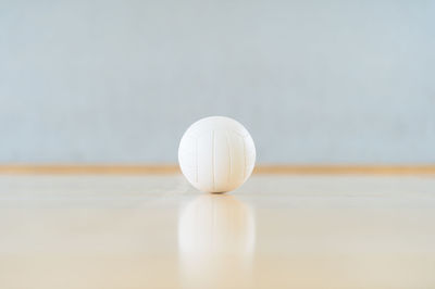 Close-up of ball on table