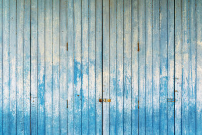 Full frame shot of old wooden door