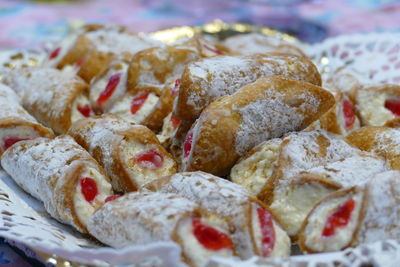 Close-up of food in plate