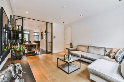 Interior of modern living room