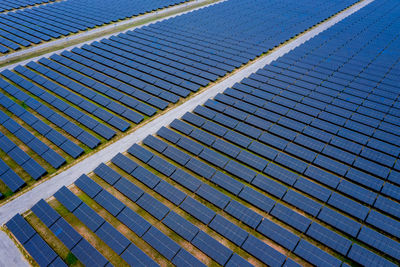 Low angle view of solar panel