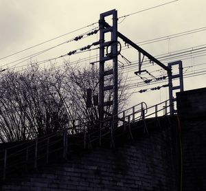 Fence against sky