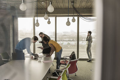 Business meeting in office