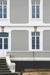 White building against sky