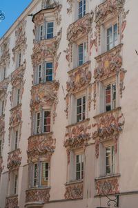 Low angle view of residential building