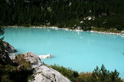 Scenic view of calm sea