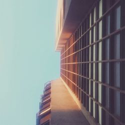 Low angle view of modern building