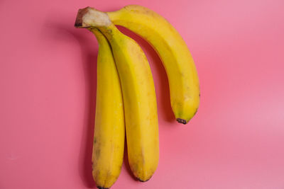 Close-up of yellow pepper against colored background